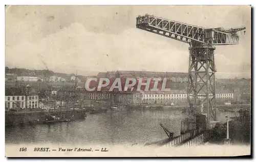 Cartes postales Brest Vue Sur L Arsenal