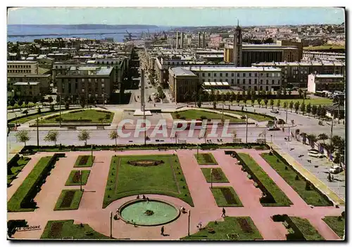 Cartes postales moderne Brest Place De La Liberte Vue Generale