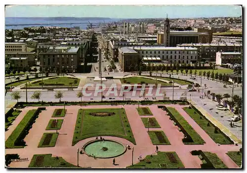 Moderne Karte Brest Place De La Liberte Vue Generale