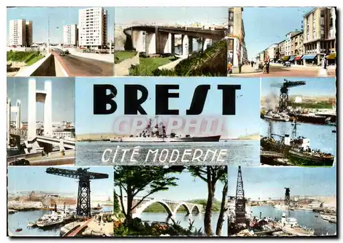 Cartes postales moderne Brest Cite Moderne