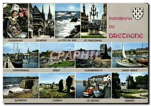 Cartes postales moderne Brest Panorama De Bretagne