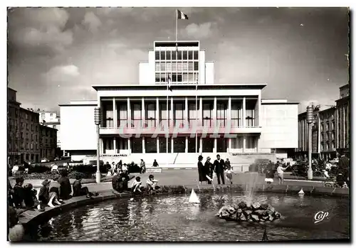 Cartes postales moderne Brest Place de La Liberte Les Jardins et l hotel de ville