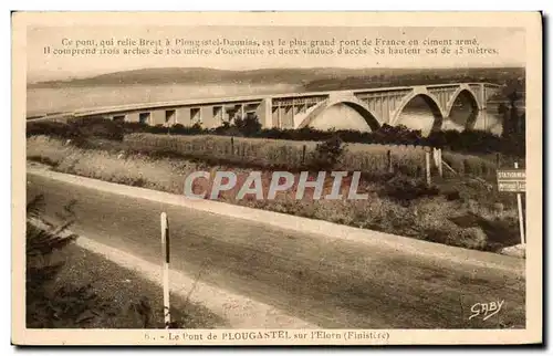 Cartes postales Le pont de plougastel sur l Elorn