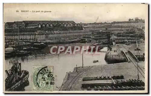 Cartes postales Brest Le Port De Guerre