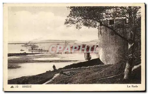 Cartes postales Brest La Rade