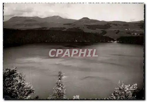 Moderne Karte L Auvergne Le Lac Pavin et Les Monts Dore