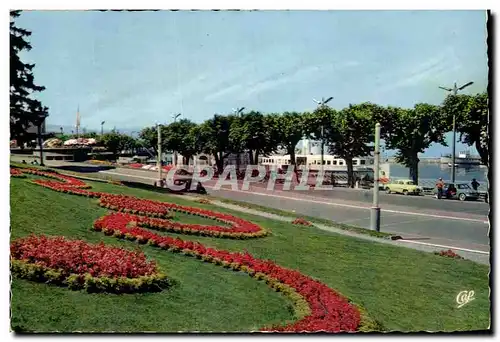 Cartes postales moderne Evian Les Baens Les Jardins de la Buvette Cachat