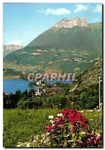 Cartes postales Lac D Annecy Duingt et le Chateau