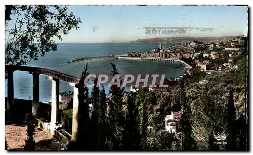 Cartes postales Menton Vue Generale Crise de Garavan