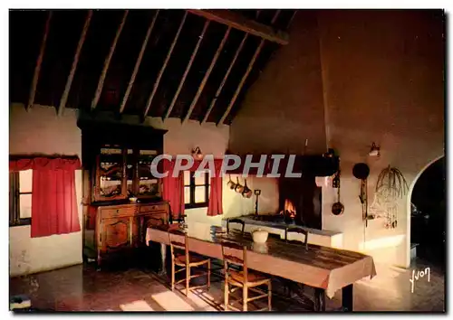 Cartes postales moderne Saintes Maries De La Mer Interieur d un mas