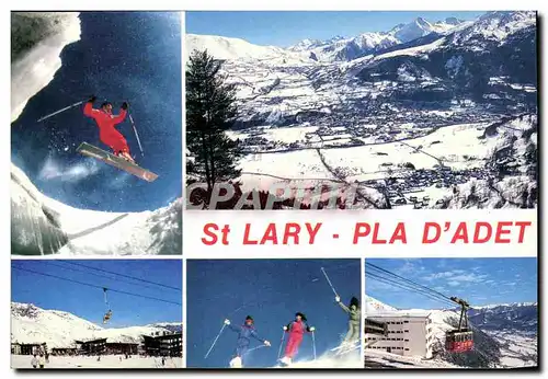 Cartes postales St Lary La Station et le Pla D Adec