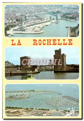 Cartes postales moderne La Rochelle Vue Generale L Entree du Port