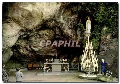 Cartes postales moderne Lourdes La Grotte