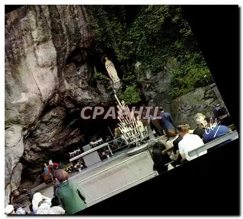 Cartes postales moderne Lourdes La Grotte