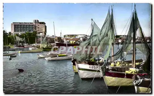 Moderne Karte Royan Le port Bateaux