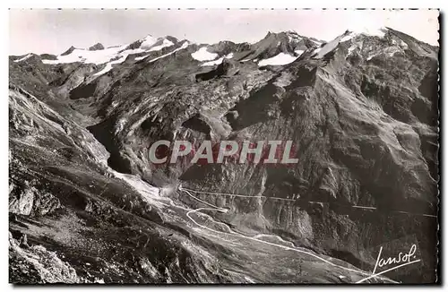 Ansichtskarte AK Le Col de I Iseran La Plus Haute Route d Europe Les sources de l Isere