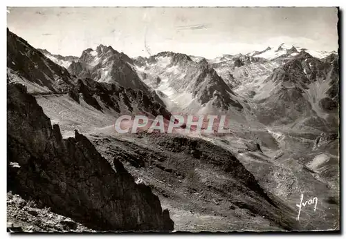 Cartes postales Route du Tourmalet Massif du Marbore et le Mont Perdu