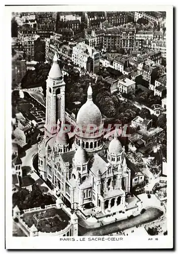 Cartes postales moderne Paris Le Sacre Coeur Montmartre