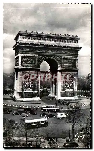 Moderne Karte Paris Ses Merveilles L Arc de Triomphe de L Etoile