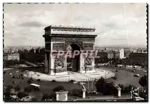 Cartes postales moderne Paris L Arc Tricmphe et Place de L Etoile