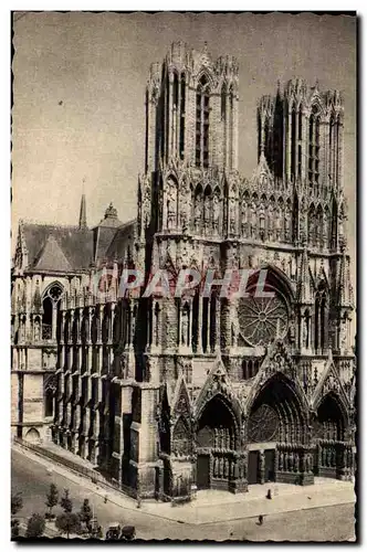 Cartes postales Reims Champagne Pommery Greno La Cathedrale