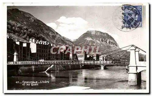 Cartes postales Grenoble L Isere et les Quais