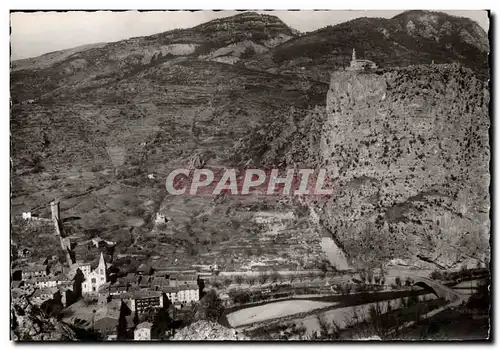 Ansichtskarte AK Castellane Roc le Pont Napoleon et l Eglise