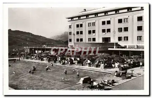 Cartes postales moderne Megeve Hotel La Residence sa piscine