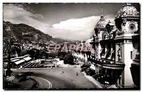 Cartes postales moderne Mont Carlo Le Casino et le Cafe de Paris