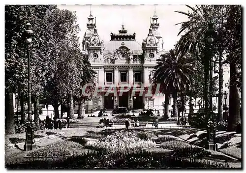 Cartes postales moderne Mont Carlo Les Jardins et le Casino