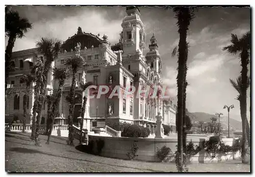 Moderne Karte Monte Carlo Le Casino et Les Terrasses