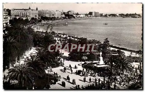 Cartes postales Cannes Les Jardins de la Croisette