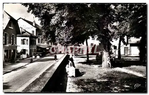 Cartes postales moderne Saint Julien en Genevois La Promenade et I hotel de France