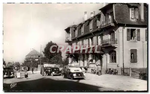 Moderne Karte Saint Julien en Genevois La douane francaise