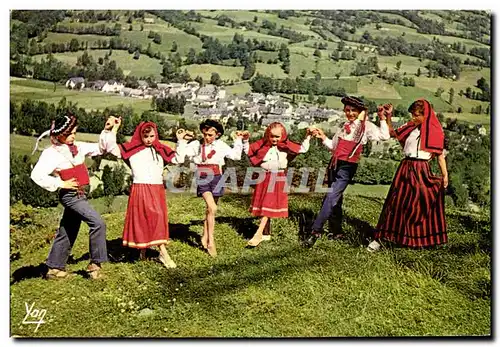 Cartes postales moderne Folklore Pyreneen Donseurs et Danseuses Folklore