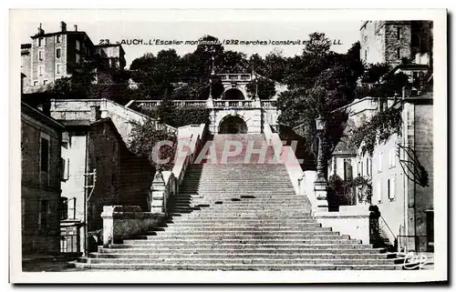Cartes postales moderne Auche l escalier monumental