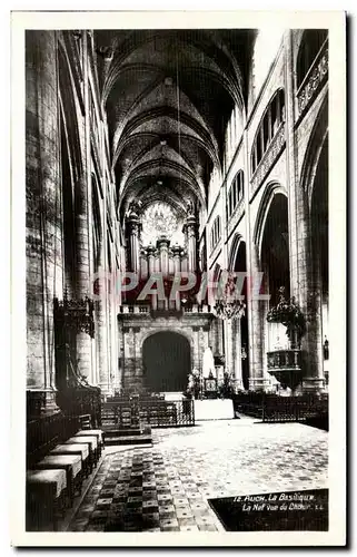 Cartes postales moderne Auch La Basilique La Nef vue du Chateau orgue