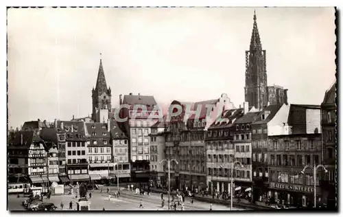 Cartes postales moderne Strasbourg La Place kleber