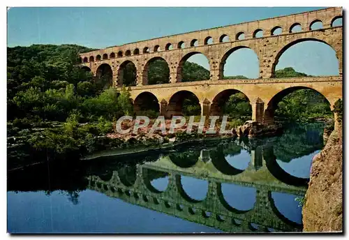 Moderne Karte Provence Le Pont Du Gard