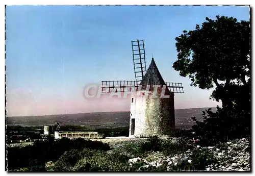 Moderne Karte Provence Moulin de Daudet