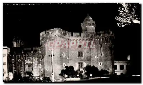 Cartes postales moderne Perpignan Le Castillet la Nuit
