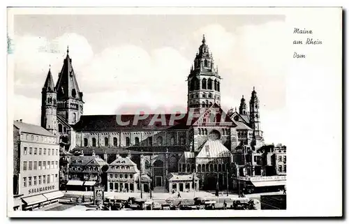 Cartes postales moderne Mainz Am Rhein Dom