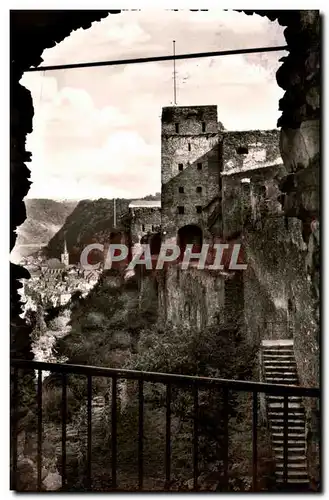 Moderne Karte St Goar Am Rhein Und Weinrestaurant Cafe Hauser