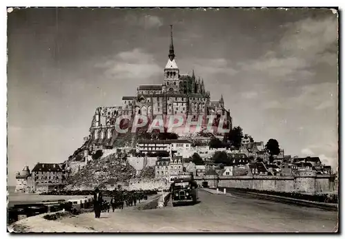 Moderne Karte Mont St Michel Le Passage