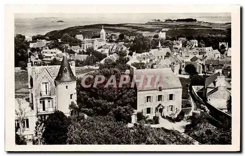 Moderne Karte Saint Lunaire Vue Generale