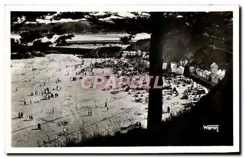 Cartes postales moderne Binic Vue Generale De La Plage De L Avant Port