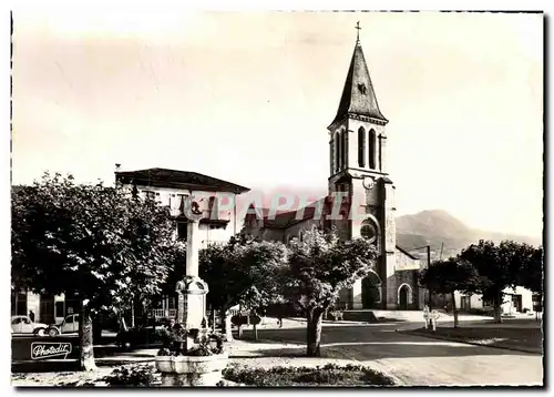 Moderne Karte Bons Saint Didier La Place de L Eglise