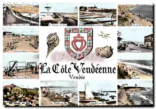 Cartes postales moderne La Cote Vendeenne