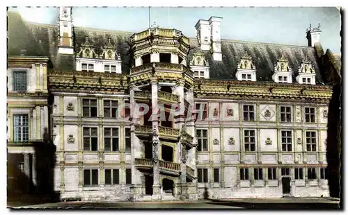 Cartes postales moderne Le Chateau De Blois Aile Francois 1er et escalier d honneur