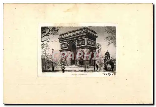 Cartes postales Arc De Triomphe Paris